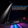 thumbnail image 3 of V10 PRO LED strip lights Electric Scooter 15Ah Battery 28 Miles Range, 500W Motor, APP Folding E Scooter, 3 of 7