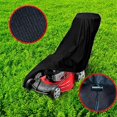 thumbnail image 5 of Lawn Mower Protective Cover for Outdoor Storage Waterproof Dustproof Weed Weeder with Drawstring, 5 of 5