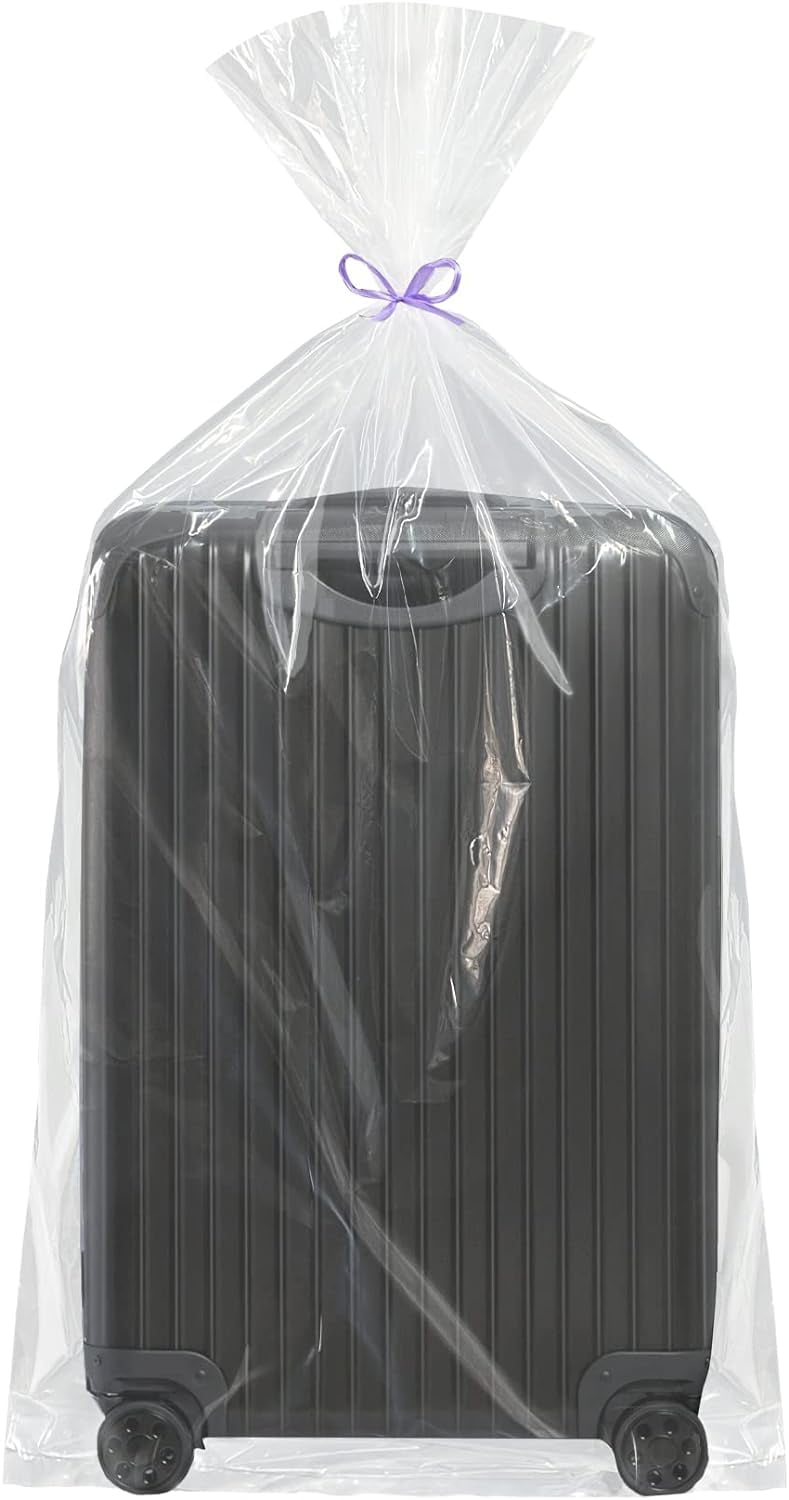 Extra Large Clear Plastic Storage Bags,5Pieces 40x60 Inches Big