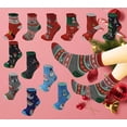 thumbnail image 2 of 12 Pairs Girls Boys Kids Christmas Novelty Crew Socks, 2 of 6