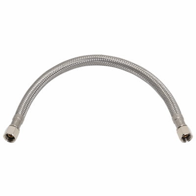 Homewerks 7253-12-14-2 0.25 Compression x 12 in. Stainless Steel Ice Maker Connector