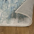 thumbnail image 3 of Superior Culver 2' 7" x 8' Runner Rug, Washed Brick Indoor Rugs for Living Room Bedroom, Blue, 3 of 4