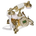 thumbnail image 4 of Classic Telephone, Vintage Telephone Support Backlight Antique Button Dialing Preset Dialing For Cafe For Office, 4 of 7