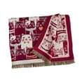 thumbnail image 3 of Chal de invierno y otoño, bufanda cómoda para mujer, para dormitorio, dormitorio, eventos nocturnos, hogar Rojo, 3 of 8