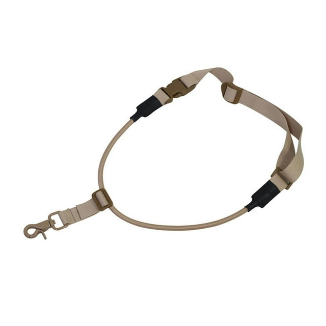 Eslinga de conexión para exteriores, eslinga de 1 punto, hebilla de liberación rápida resistente, correa de hombro elástica ajustable para deportes al DYNWAVEMX Eslinga de 1 punto
