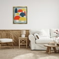 thumbnail image 3 of Stupell Industries Contemporary Mushroom Shapes Botanical & Floral Painting Gold Floater Framed Canvas Art Print Wall Art, 25 x 31, 3 of 10