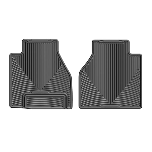 WeatherTech All-Weather Floor Mats compatible with 2009-2015 Nissan Frontier - 2nd Row, Black