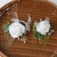 thumbnail image 5 of Decoración de coche de boda Yuarrent con flores artificiales, 5 of 6