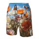 thumbnail image 4 of Fotbe Vibrant Field Of Blossoms Trajes de Baño Estampados para Hombre, Shorts de Verano de Secado Rápido, Ropa de Playa, Bañadores-XX-Large, 4 of 6