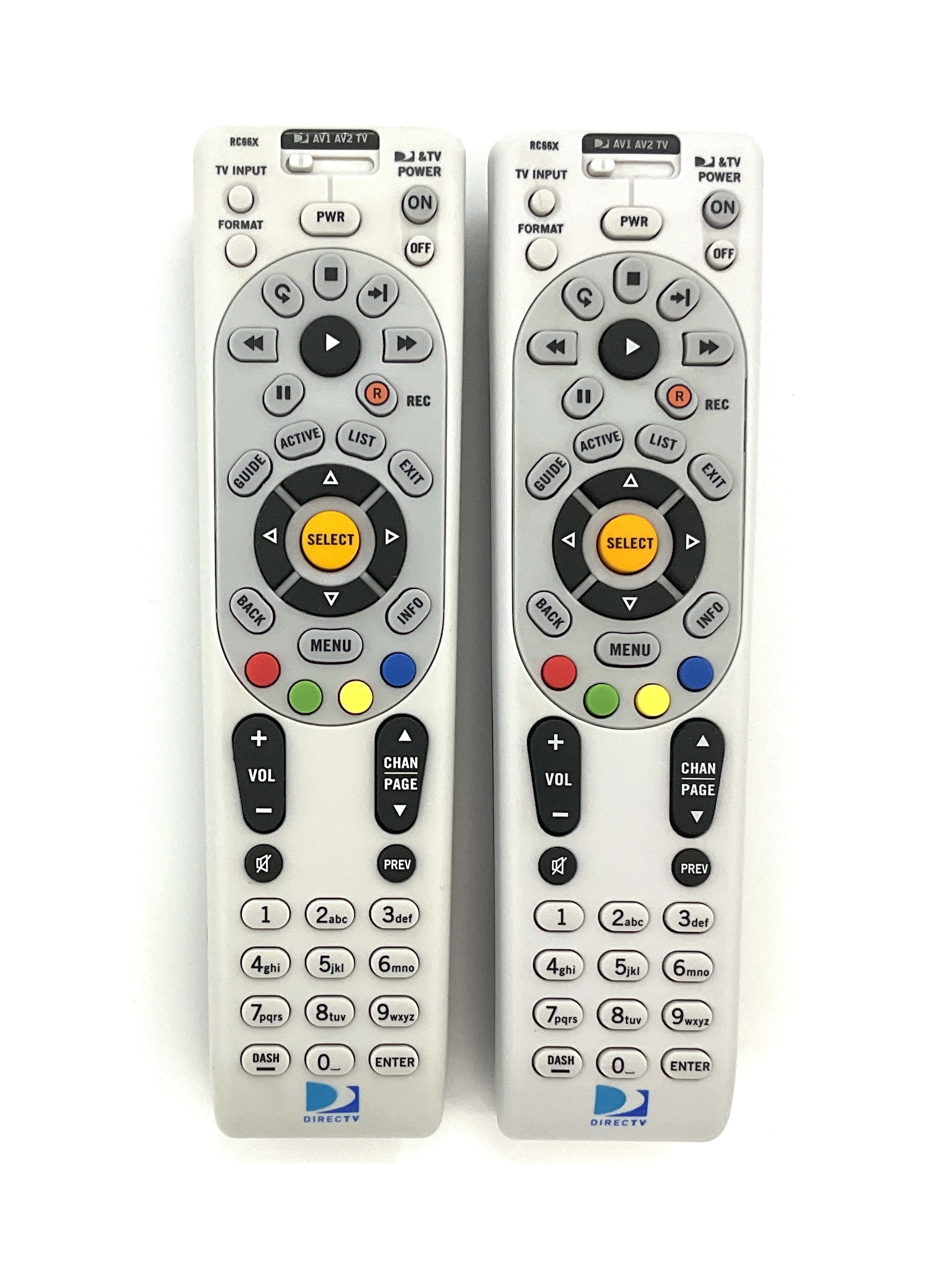 Pack Replacement Directv Rc X Remote Control For Directv Receivers Walmart Com