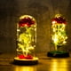 thumbnail image 2 of Regalos de flores de rosas para mamá, regalos de cumpleaños para esposa, regalos del día de la madre de rosas para futuras mamás, regalos de flores de rosas artificiales en cúpula de cristal, regalos del día de San Valentín para ella, regalos pensados ​​para el día de la madre a las madres Sincero Electrónica, 2 of 5