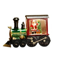 Christmas Glowing Vintage Train Decoration With Light - Perfect for Holiday Window Displays and Night Light Decor, Ideal Gift for Kids and Family