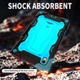 thumbnail image 6 of Hoibon for Walmart Onn 7 Core 2026 Case 7 Inch Heavy Duty Soft Silicone with Kickstand Protective Cover with Shoulder Strap Compatible with for Onn 7 Core 2026 Model 36020962 (BlackBlue), 6 of 7