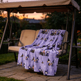 thumbnail image 4 of Halloween Plush Throw Blanket, Velvet Soft Oversized Fall Blanket with Cute Cartoon Character Design, Cozy Warm Lightweight Blanket for Sofa, Bed and Home Seasonal Decor, 4 of 5
