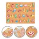thumbnail image 2 of ColoMX 1 conjunto de juguetes de rompecabezas árabes de niños Lógica temprana Playthings para niños, 2 of 8