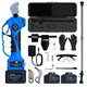 thumbnail image 1 of IMAW Tijeras de podar eléctricas de 21 V, paquete de 2 cuchillas de acero al carbono SK5, 2 baterías de litio recargables, USB, pantalla LCD inteligente, kit de herramientas incluido MAZOR Tijeras de podar eléctricas de 21 V, 1 of 6