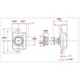 thumbnail image 4 of Wweixi RV Door Push Button Lock Anti-corrosive Electroplated Modified Heavy Duty Pushbutton Locks Accessories with Screws, 4 of 6