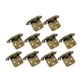 thumbnail image 2 of simhoa 10 Pieces Self Closing Hinges Connector Spring Hinges Kitchen Cabinet Hinges Antique Bronze, 2 of 8