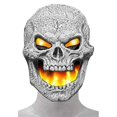 thumbnail image 2 of Flame Fiend Masque de Crâne en Flammes, 2 of 2