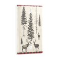 thumbnail image 2 of Yayeee Blank Wall Plate Cover 1-Gang 4.5"x2.7" Home Unused Decorative Outlet, Black Deer, 2 of 7