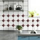 thumbnail image 4 of 40 Pcs Pegatina de Azulejo de de Grano de Madera Autoadhesivo Azulejos Arte Diagonal 3D Etiqueta de Piso para Decoración de Cocina de Baño, 4 of 5