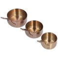 thumbnail image 1 of Stainless Steel Sauce Cup, Multifunctional Sturdy And Durable Stainless Steel Handle Dipping Sauce Bowl Stackable With Handle For Cooking Silver,Rose Gold, 1 of 8