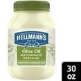 thumbnail image 2 of Hellmann's Olive Oil Mayonnaise Dressing Condiments, 30 fl oz Jar, 2 of 7
