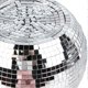 thumbnail image 3 of Disco Ball Ice Bucket Plastic Large Capacity Party Drink Bucket for Beer Cocktail Wine Silver, 3 of 4