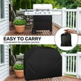 thumbnail image 3 of Debonair Heavy Duty BBQ Grill Cover 58" Durable 420D Nylon Fabric, Fits Grills of Weber Char-Broil, 3 of 7