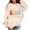 Beige, variant on Boys Sweatshirts Kids Christmas Print Crew Neck Sweatshirt Long Sleeve Pullover Hoodless Top Beige 4-5 Years