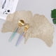 thumbnail image 4 of Manteles individuales dorados elegantes, manteles individuales de vinilo resistentes al calor para una decoración lujosa de la mesa del comedor, respaldo de espuma antideslizante que garantiza la, 4 of 6