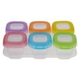 thumbnail image 2 of Set de Mini Cajas de Comida de Almacenaje para Niños Conveniente para Refrigeradores Lavaplatos 6 piezas, 2 of 9