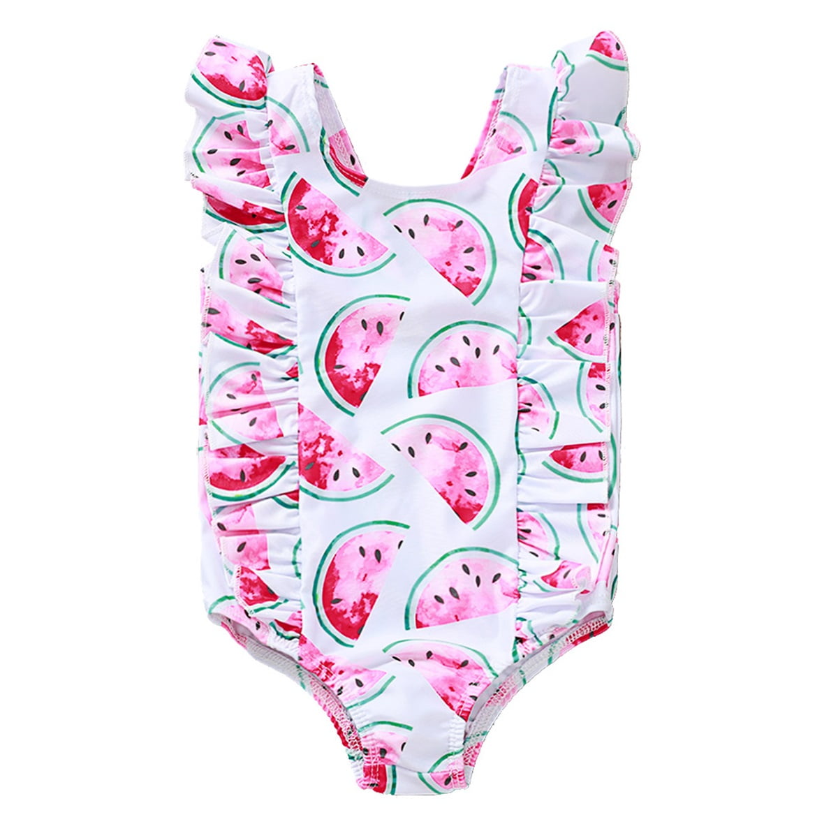 watermelon bathing suit baby
