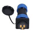 thumbnail image 1 of Conector A Prueba De Agua, Enchufe Industrial Cuadrado 4 Agujeros 2000 Miliohmios Resistencia De Aislamiento M28x1.5mm Para Equipo ANGGREK AJ1010, 1 of 8