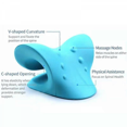 thumbnail image 2 of Neck Shoulder Stretcher Relaxer Cervical Shoulder Relaxer Device Massage Pillow, 2 of 5