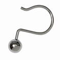 thumbnail image 1 of Zenna Home SSR006SS Chrome Ball Shower Hooks, 1 of 2