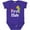 Purple, variant on First Mate Pirate with Parrot and Bandanna Boys or Girls Baby Bodysuit