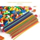 thumbnail image 4 of EeaseMX 50 palitos de madera de colores para manualidades infantiles, para maquetas y esculturas, 20 x 0,5 cm (multicolor), 4 of 8