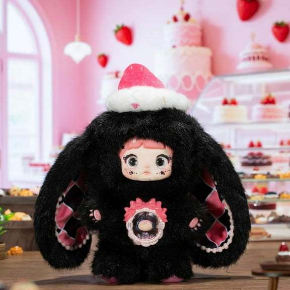 Nommi Sweet Heart Series Plush Blind Box, Official Nommi Stuffed Animals Mystery Box Toys Blind Box Plush Figures, Nommi A Bite of Sweet Heart Plushies Collectible Xmas Birthday Gifts for Girls