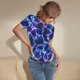 thumbnail image 3 of Fotbe Blue Lightning1 Body de Mujer con Cuello Redondo y Mangas Cortas, Sin Mangas Ajustado, Suave, Cómodo y Básico-Medium, 3 of 7