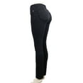thumbnail image 2 of Women’s High Rise Straight Leg Jeans Modern Stretch Pants Casual Office Trousers, 2 of 3