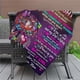 thumbnail image 4 of Naiovety Sleeping Throw Blanket Portable Foldable Sofa Chair Couch Cold Bedding Nap Hotel Printed Bed Weather Comfortable Juegos de cama violeta 50*60 pulgadas Naiovety HA043733-01, 4 of 6