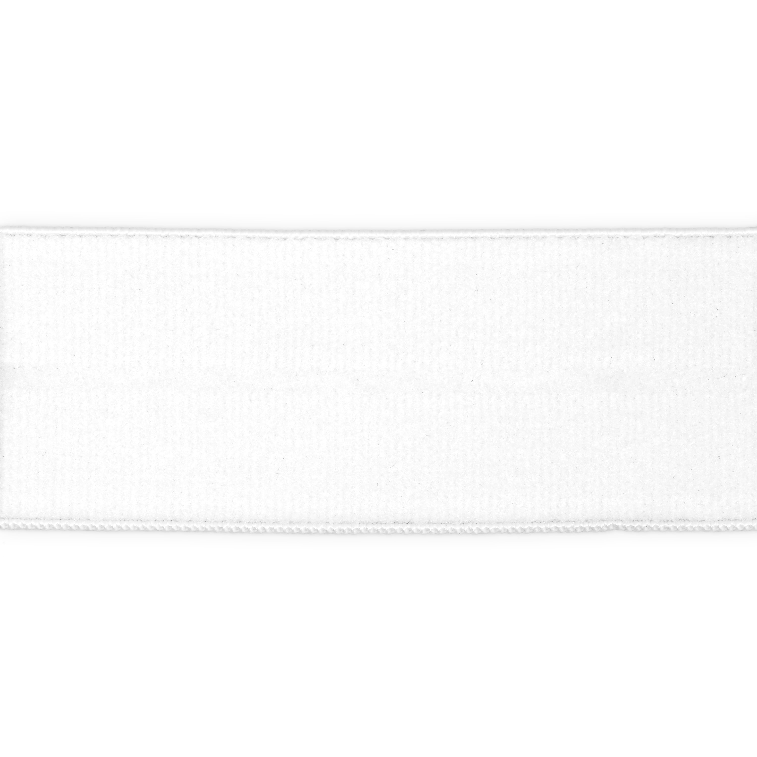 MJTrends: White 1-inch fold-over elastic