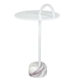 thumbnail image 1 of Mesa Lateral Kessa Muebles Will Blanco, 1 of 11