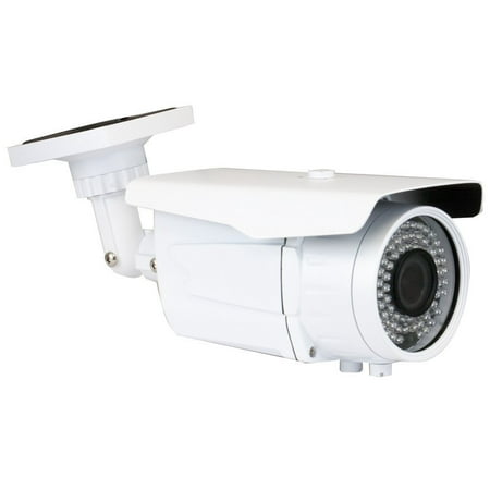 GW Security 2.1MP 1080p 4-in-1 HD TVI / AHD / CVI / 960H 1200TVL CCTV Outdoor Bullet Security Camera, 2.8-12 mm Varifocal Zoom Lens, 72 LED, 196-Feet IR (Best Camera For Long Distance Shots)