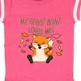 thumbnail image 4 of Inktastic My Great Aunt Loves Me Cute Baby Fox Boys or Girls Baby Bodysuit, 4 of 5