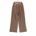 thumbnail image 5 of Aihuaihua Women Girls Wide Leg Sweatpants Drawstring Baggy Straight Leg Track Pants Casual Plain Pockets Coffee XL, 5 of 5