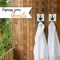 thumbnail image 6 of Autumn Alley Farmhouse Bathroom Decor White Hooks, Towel Hook, Coat Hooks, and Robe Hooks for Bathroom Farmhouse Wall Decor, Wall Mounted, Rustic Wall Decor Hooks, 2 Pack, White, 6 of 9