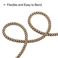 thumbnail image 4 of 2 Pack Aux Cable 3.5mm Male to Male Nylon Braided 10Ft 4 Pole Hi-Fi Stereo Sound Auxiliary Cord Gold, 4 of 7