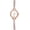 Rose Gold, variant on Bling Watches for Women: Ladies Analog Quartz Casual Iced Out Case Strap Roman Numeral Dial Bracelet Wristwatch for Mother's Day